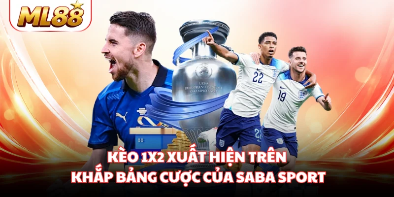 Kèo 1x2 xuất hiện trên khắp bảng cược của Saba Sport